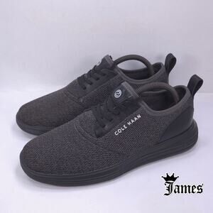 Cole Haan Grandsport Journey Lace Up Athletic Shoe Mens Size 8 C36186 Black